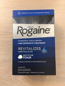ยาปลูกผมชาย Rogaine Minoxidil 5% แบบโฟม