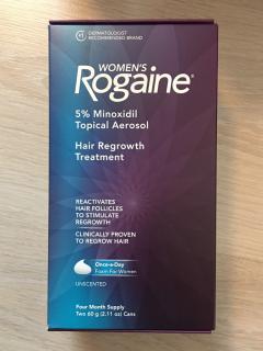 ยาปลูกผมหญิง Rogaine Minoxidil 5% แบบโฟม, โรเกนโฟม